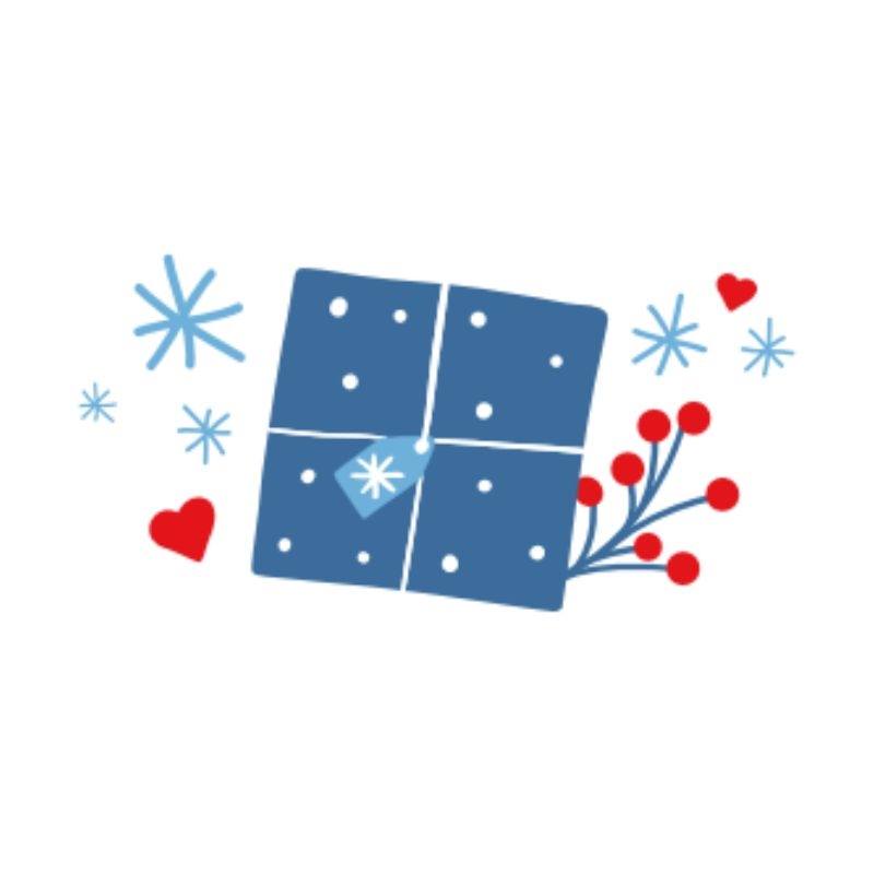 holiday gift graphic