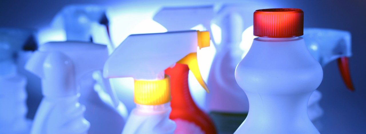 Cleaning bottles